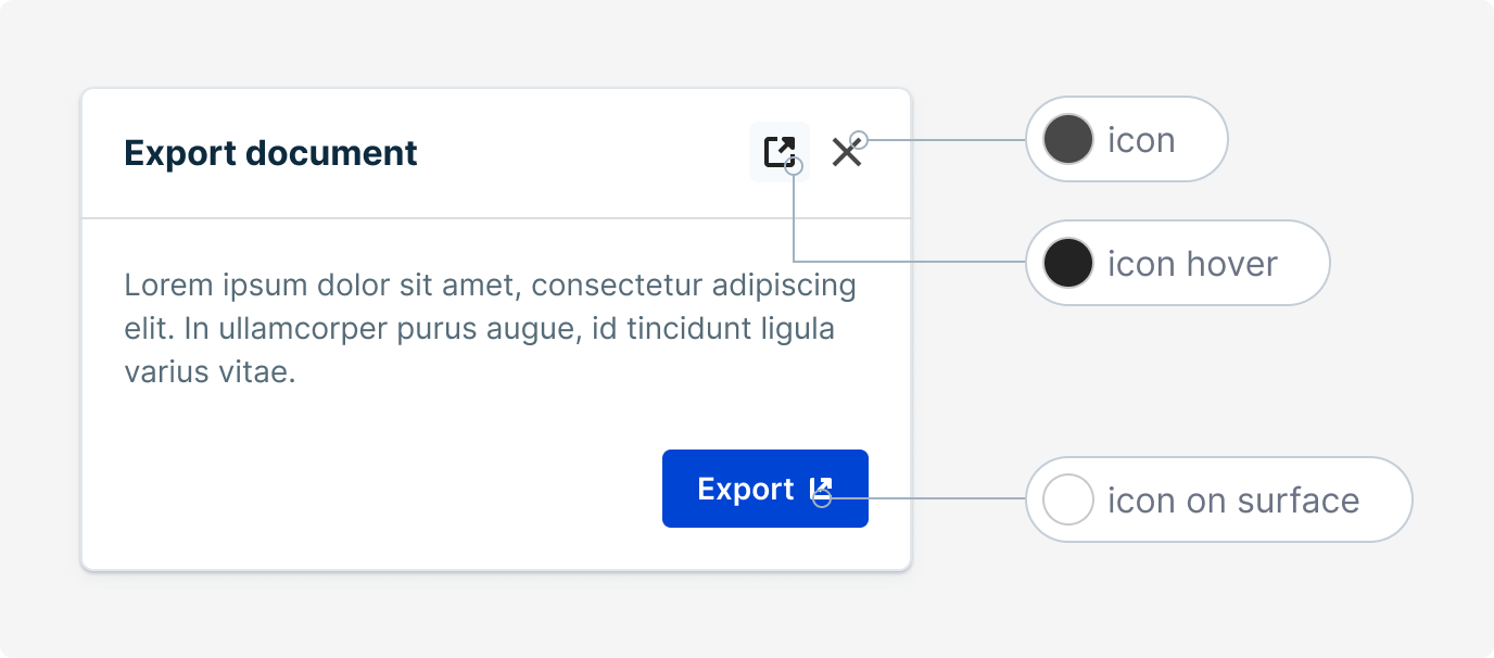 Color icons