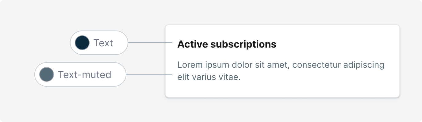 Color text